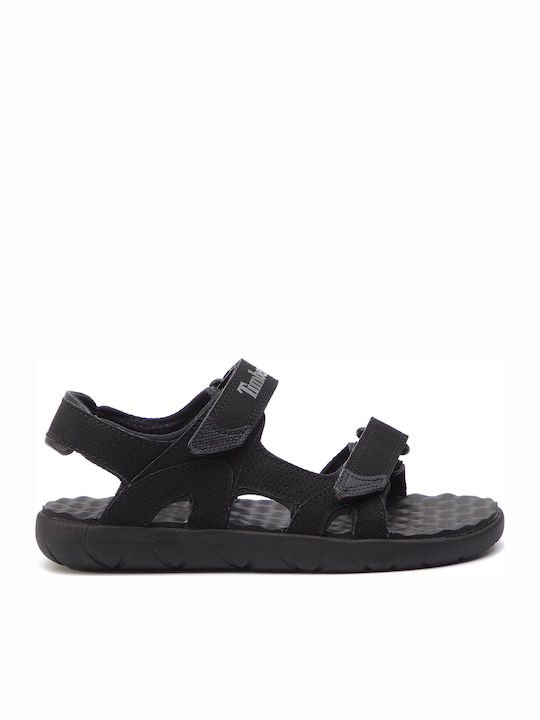 Timberland Kinder Sandalen Perkins Row Schwarz