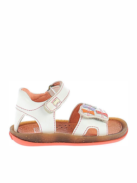 Camper Kids' Sandals Twins Anatomic White