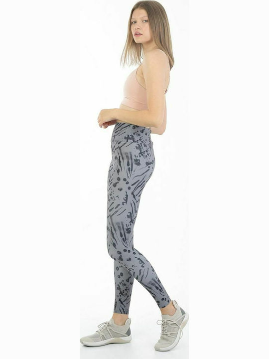 Dri-Fit Training Women's Long High Waist Gray Leggings