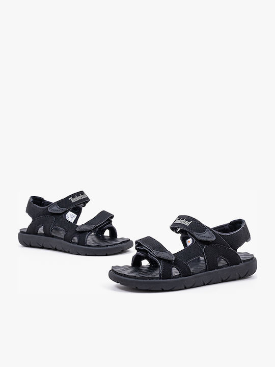 Παιδικά Πέδιλα Perkins Row Strap Μαύρα
