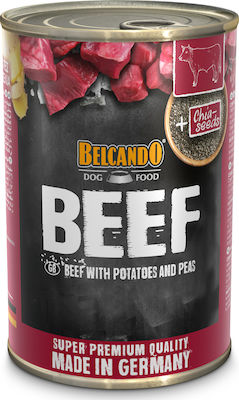 Belcando Canned Grain Free Wet Dog Food with Beef and Potatoes 1 x 400gr