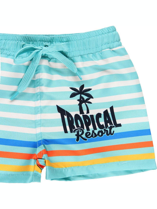 Boboli Kids Swimwear Swim Shorts Light Blue