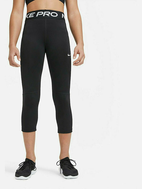 Nike Kids Legging Sports Capri Dri-Fit Black Pro DA1026-010
