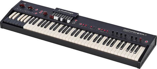 StudioLogic Electric Stage Piano Numa Organ 2 with 73 Semi-Weighted Keys and Connection with Headphones and Computer Black