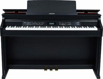 Casio Ηλεκτρικό Όρθιο Πιάνο AP-650 με 88 Βαρυκεντρισμένα Πλήκτρα Ενσωματωμένα Ηχεία και Σύνδεση με Ακουστικά και Υπολογιστή Black