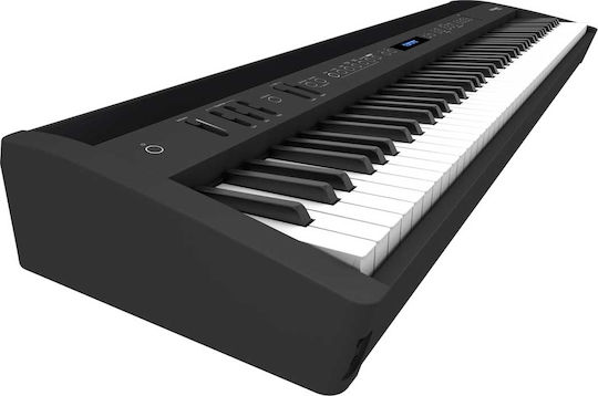Roland Ηλεκτρικό Stage Πιάνο FP-60X με 88 Βαρυκεντρισμένα Πλήκτρα Ενσωματωμένα Ηχεία και Σύνδεση με Ακουστικά και Υπολογιστή Black