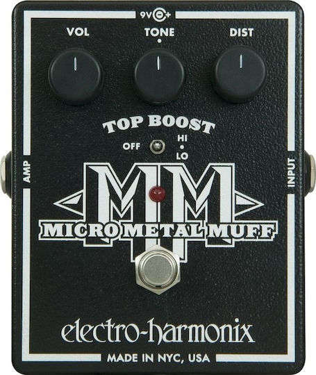 Electro-Harmonix Micro Metal Muff Πετάλι Effect Distortion Ηλεκτρικής Κιθάρας