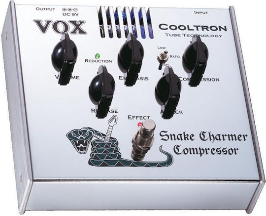 Vox Snake Charmer Pedals Effect Compressor Electric Guitar and Electric Bass