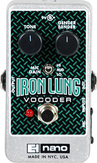 Electro-Harmonix Iron Lung Vocoder Multi-Effekte Wirkung E-Gitarre und Stimme