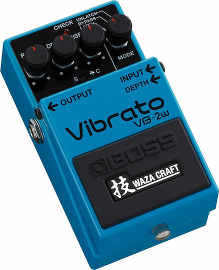 Boss Waza Craft VB-2W Pedals Effect Tremolo Electric Guitar and Electric Bass