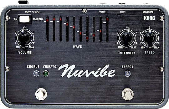 Korg Nuvibe Pedals Effect Chorus Electric Guitar and Electric Bass