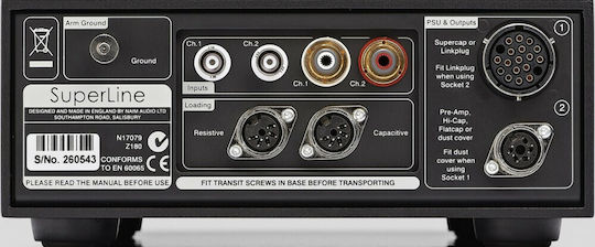Naim SuperLine Phono Preamp Μαύρο