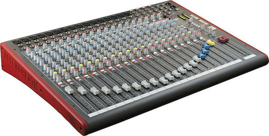 Allen & Heath ZED-22FX Analoge Konsole 16 Kanäle mit Phantom Power & 16 XLR-Eingänge
