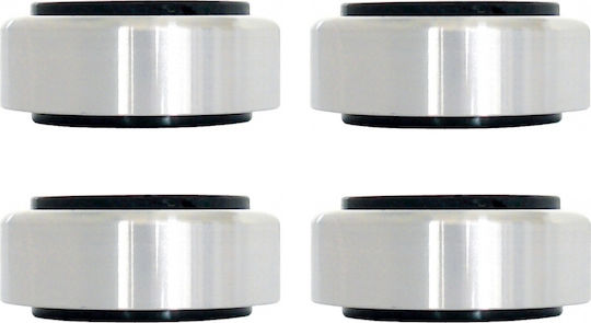 Dynavox Aluminium Mini Amortizoare pentru difuzoare 20mm Set de 4 bucăți Argintiu