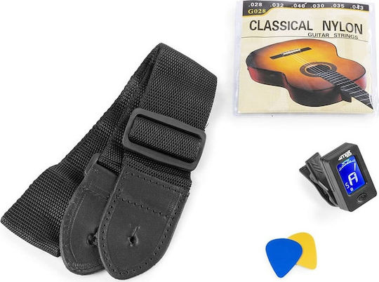 Max Audio Soloart Classical Guitar 4/4 Natural