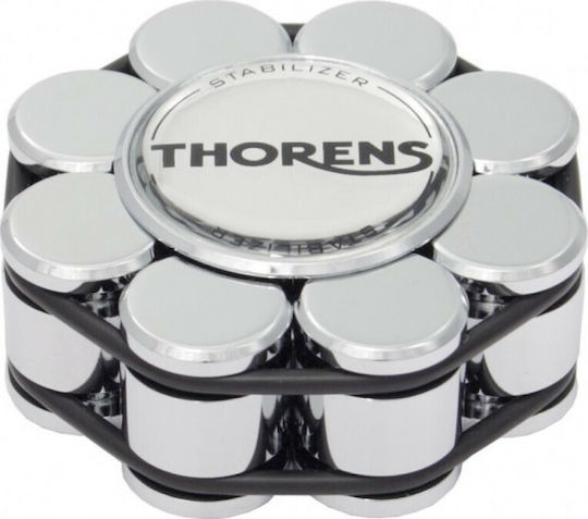 Thorens Σταθεροποιητής Δίσκων Stabilizer Chrome Βάρους 550gr σε Ασημί Χρώμα