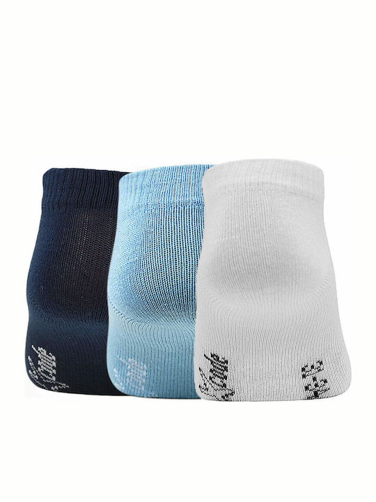 Xcode Kinderstrümpfe Sport Knöchelsocken Navy Blue/Silver/White