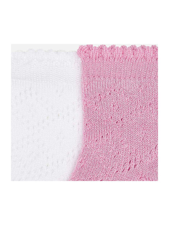 Mayoral Kids' Sock Knee-High Pink 2 Pair