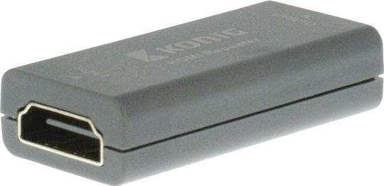 Konig 20m Dark Grey HDMI Repeater KNV RP 3400
