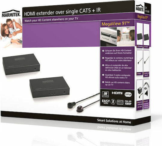 Marmitek MegaView 91 HDMI Transmitter HDMI Extender