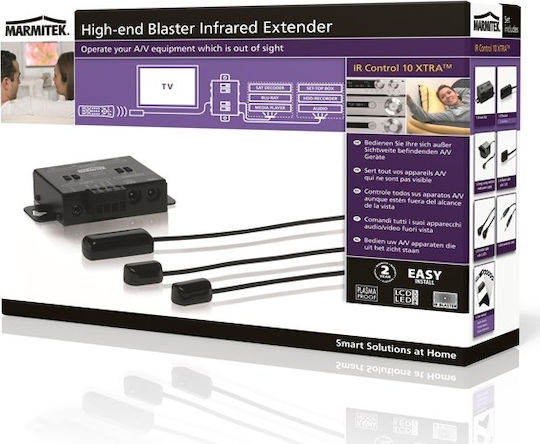 Marmitek IR Control 10 XTRA Infrared Extender 300m Drahtloser Repeater