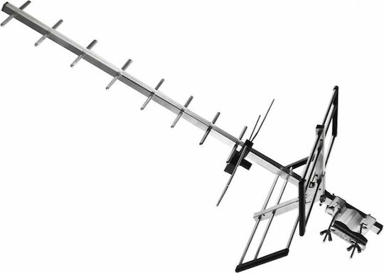 Fracarro TAU15/45 213100 Outdoor TV Antenna (Does not Require Power Supply) Black