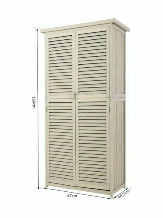Ξύλινη 87x46.5x160εκ.