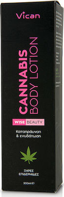 Vican Wise Beauty Cannabis Body Lotion Lotion Körperregeneration 200ml