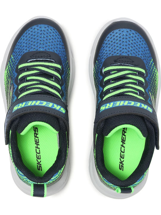 Norvo Kids Sports Shoes Running with Hoop & Loop Closure Navy Blue