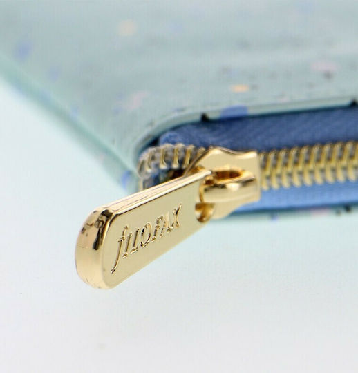 Filofax Φάκελος με Φερμουάρ για Χαρτί A5 Πράσινος