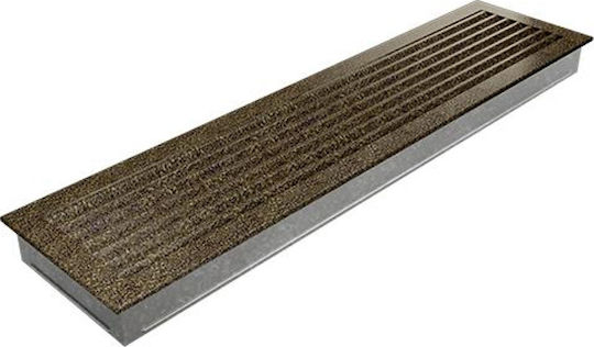 Kratki Fresh 17X70CZ Perdea de aer pentru șemineu dreptunghiulară Perdea de aer pentru șemineu 70x17cm