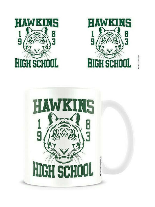 Pyramid International Stranger Things (Hawkins High School) Tasse Keramik Weiß 315ml MG25273 1Stück