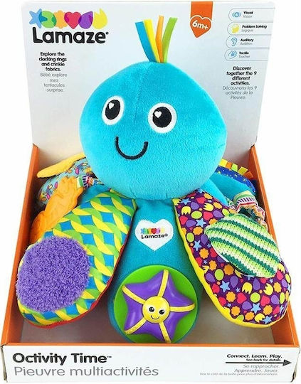 Lamaze Ζωάκι Χταπόδι Δραστηριοτήτων από Ύφασμα με Ήχους για Νεογέννητα