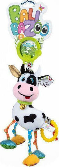 Balibazoo Окачен Играчка За автомобил с гризалка Caesar Cow Pendant за 0++ Месеца DD83840