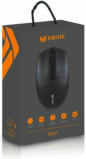 Mixie R520S Wireless Mouse Black