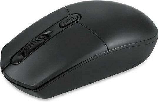 DeTech Mixie R520 Wireless Mouse Black