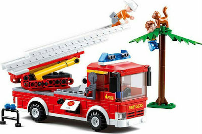 Sluban Tocuri Ladder Truck pentru 6+ ani 269buc