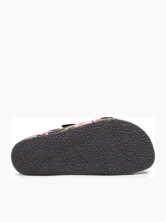 Greeny Malaren Women's Flat Sandals Anatomic in Black Color