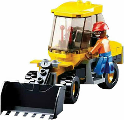 Sluban Tocuri Town Small Wheel Loader pentru 6+ ani 91buc