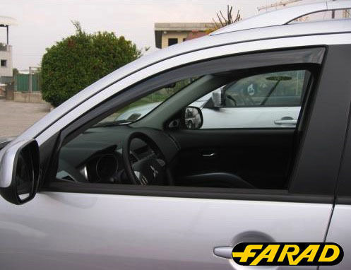 Farad Set of Windbreakers Front Car for Renault Twingo 2pcs
