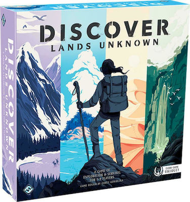 Fantasy Flight Board Game Discover Lands Unknown for 1-4 Players 12+ Years (EN)