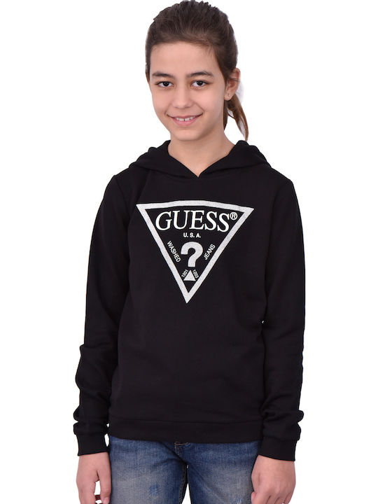 Kids Sweatshirt with Hood Navy Blue