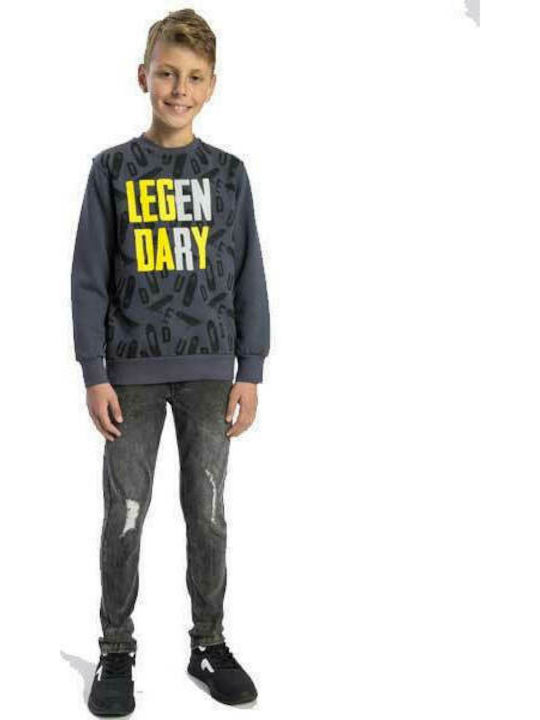 Funky Kids Sweatshirt Gray "Legendary"