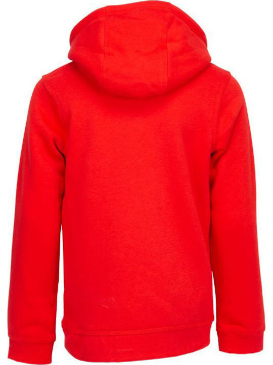 Kids Sweatshirt with Hood and Pockets Red Sportswear Club