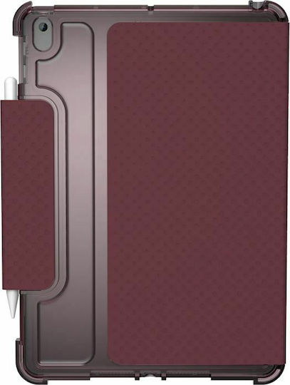 UAG U Lucent Flip Cover Ανθεκτική Aubergine Rose (iPad 2019/2020/2021 10.2'')