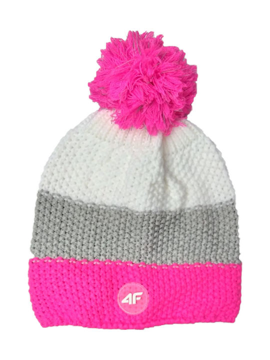 4F Kids Beanie Knitted Multicolour