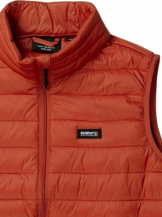 Jachetă fără mâneci Puffer Portocaliu