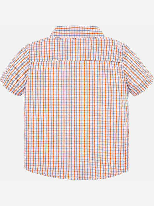 Mayoral Kids Checked Shirt Multicolour