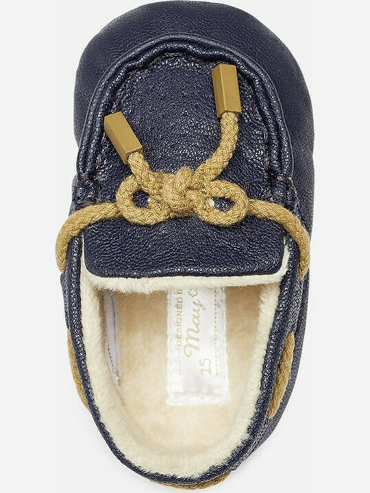 Mayoral Baby Moccasins Navy Blue