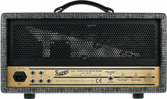 Supro 1696RTH Black Magick Rev Head Cap Lampă Chitară electrică 25W Negru